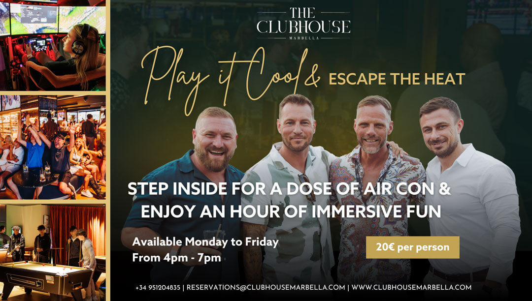 Play It Cool And Escape The Heat This Summer At The Clubhouse Marbella